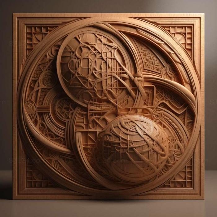 Patterns and decorations (stl geometry 3, PATTERN_2467) 3D models for cnc
